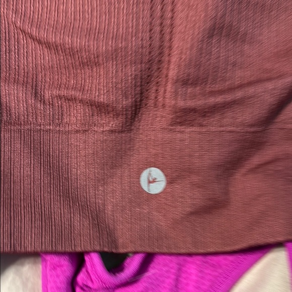 90 Degree Racerback Sports Bra Set - (Medium) White, Brown, and Mauve - Picture 9 of 10